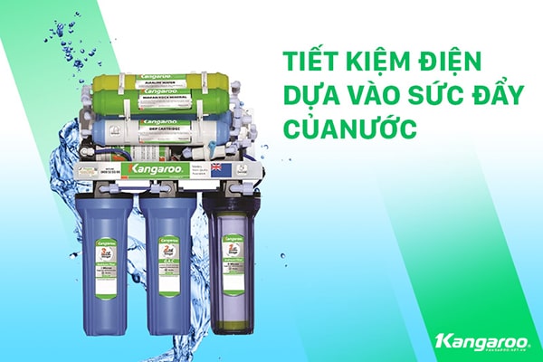 Máy lọc nước KG08G4 tiết kiệm điện năng
