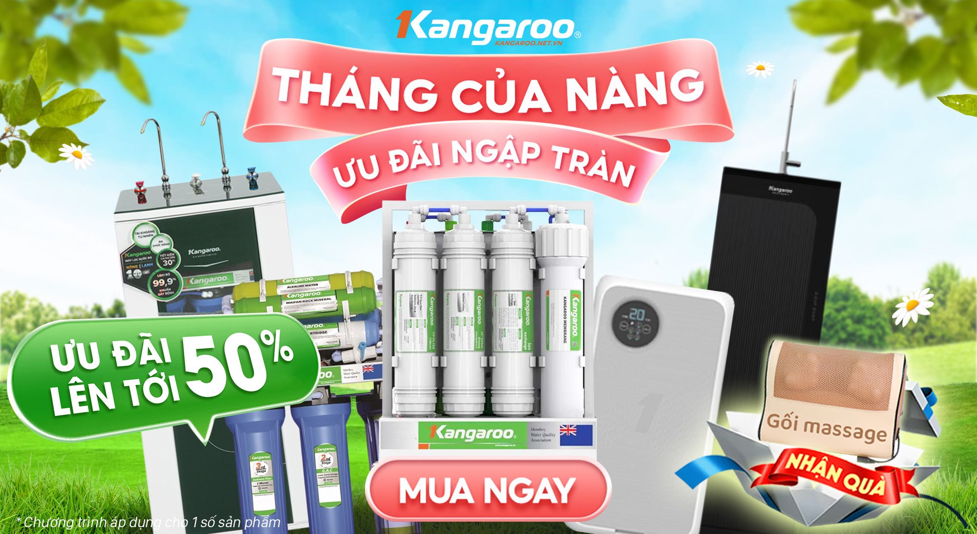 THÁNG CỦA NÀNG - ƯU ĐÃI NGẬP TRÀN