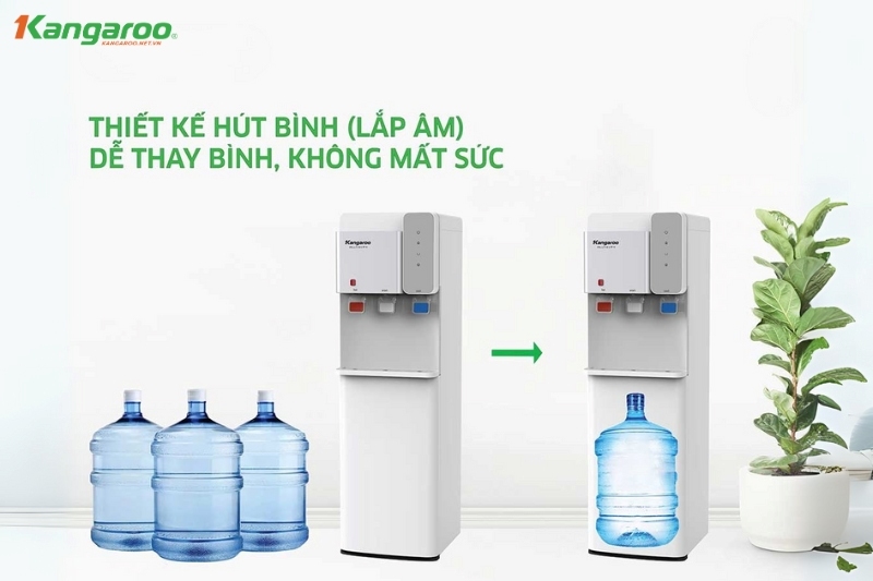 Thiết kế hút bình tiện lợi, mang tính thẩm mỹ cao