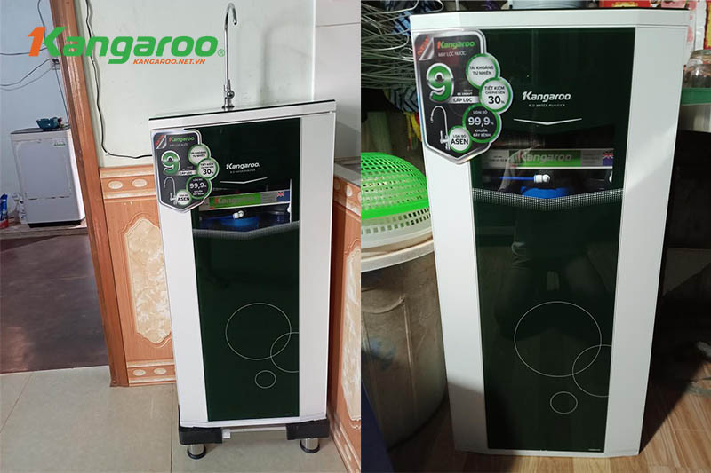Hình ảnh thực tế của máy lọc nước Kangaroo KG109A