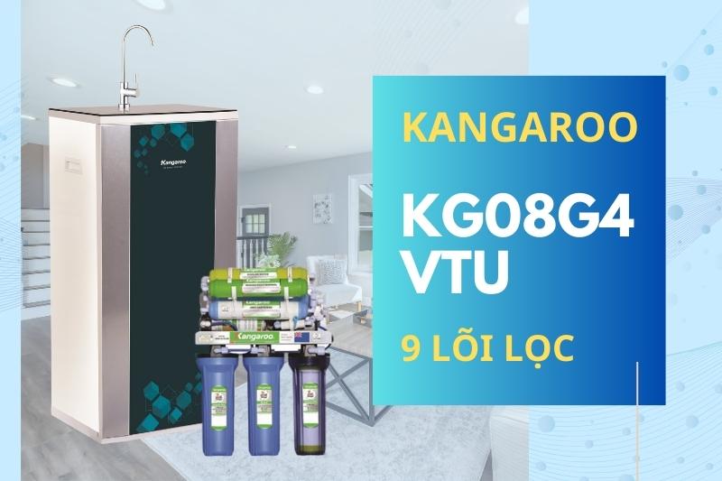  Máy lọc nước KG08G4 VTU có hệ thống 9 lõi lọc ưu việt