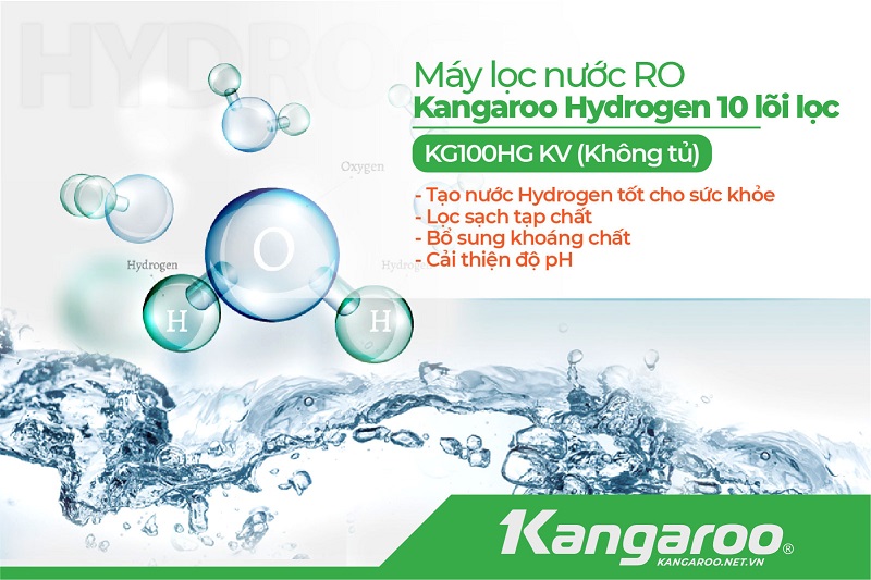 Máy lọc nước RO Kangaroo KG100HG KV
