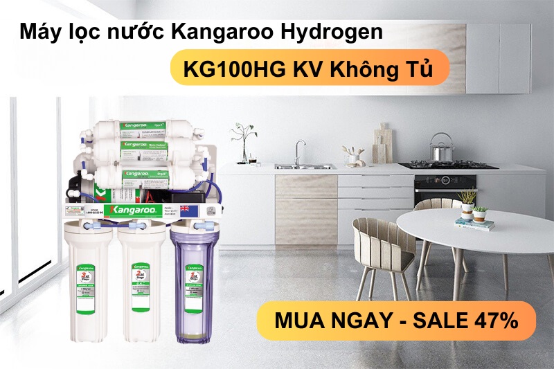 Mua máy lọc nước Kangaroo KG100HG KV chính hãng