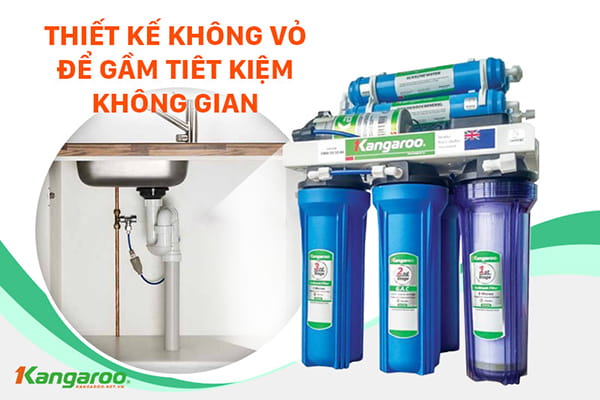 thiết kế máy lọc nước kangaroo kg01g4
