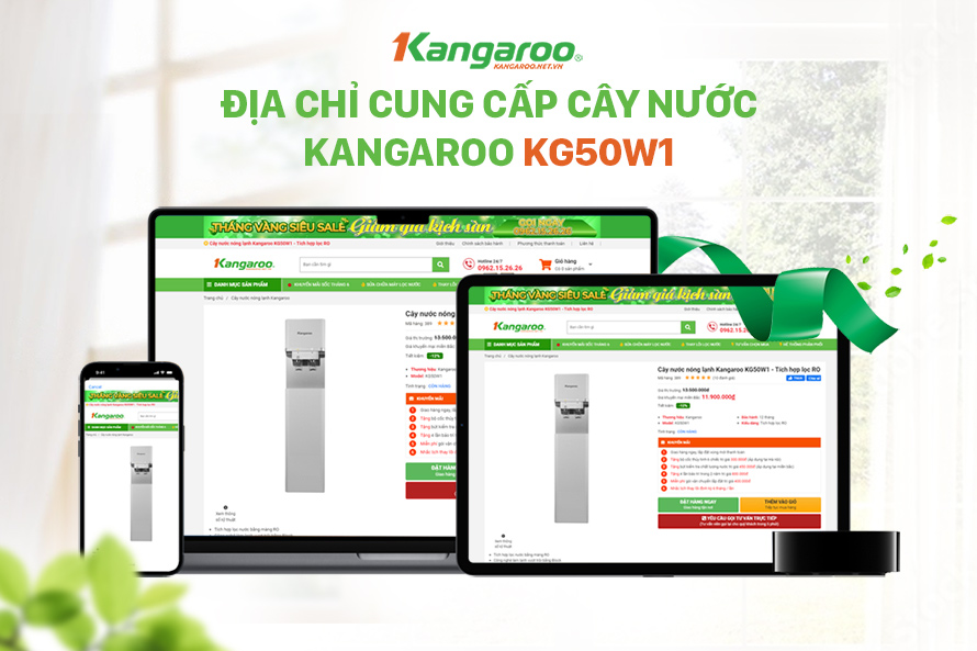 Địa chỉ cung cấp cây nước Kangaroo KG50W1 chính hãng giá tốt nhất