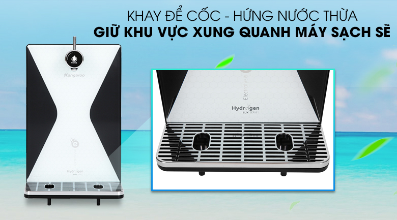 Khay để cốc và hứng nước thừa