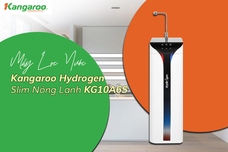máy lọc nước hydrogen ion kiềm kangaroo kg100es1