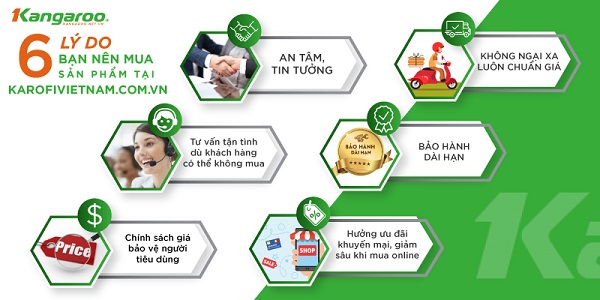 6 lý do nên mua máy lọc Kangaroo