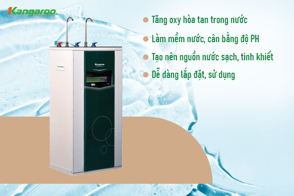 máy lọc nước ro nóng lạnh kangaroo kg10a3