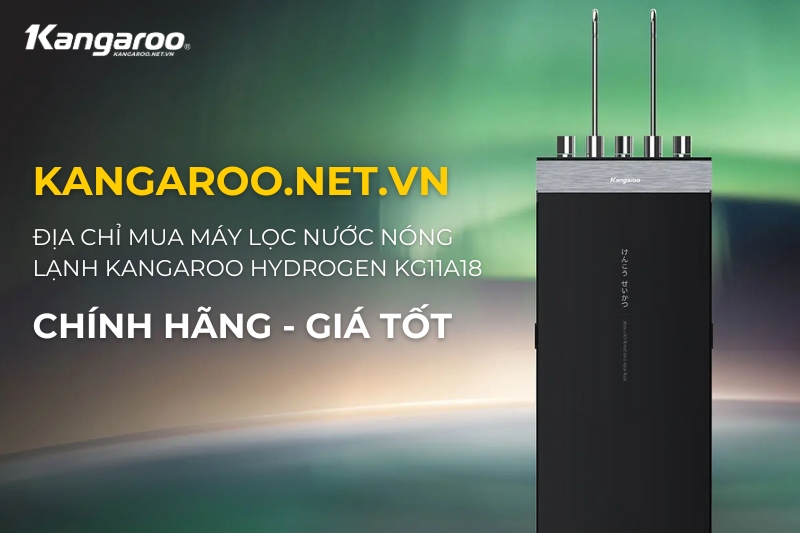 Kangaroo Hydrogen nóng lạnh KG11A18 mua tại Kangroo.net.vn luôn là địa chỉ hàng đầu