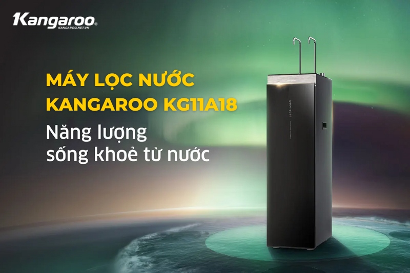 máy lọc nước Kangaroo Hydrogen nóng lạnh KG11A18