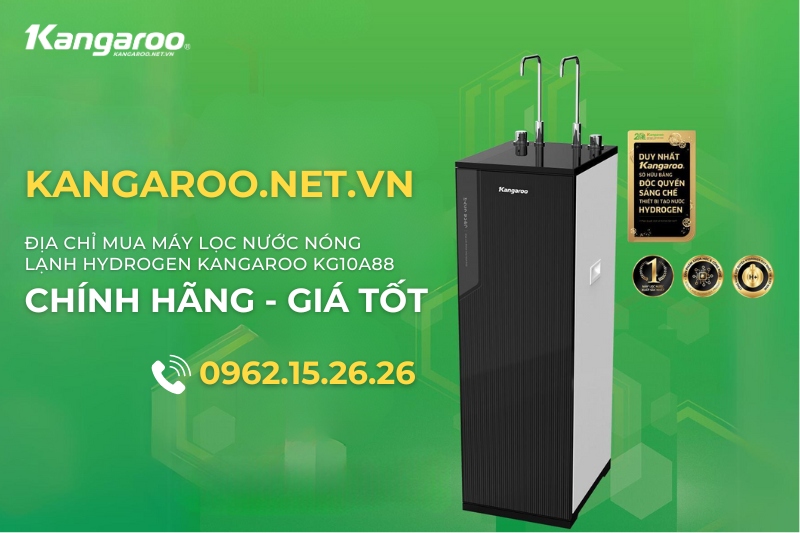 Sở hữu máy lọc nước Kangaroo KG10A88 thì bạn hãy chọn mua ngay tại Kangaroo.net.vn