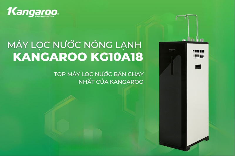 máy lọc nước nóng lạnh Kangaroo KG10A18