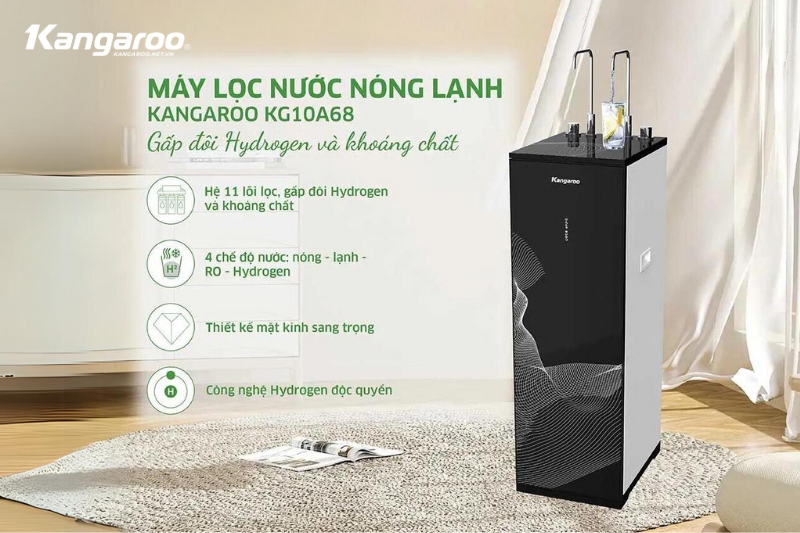 Kangaroo KG10A68 sở hữu 11 cấp lọc ưu việt