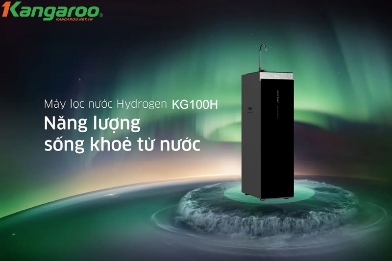 Kangaroo Hydrogen KG100H mang lại hiệu quả lọc vượt trội