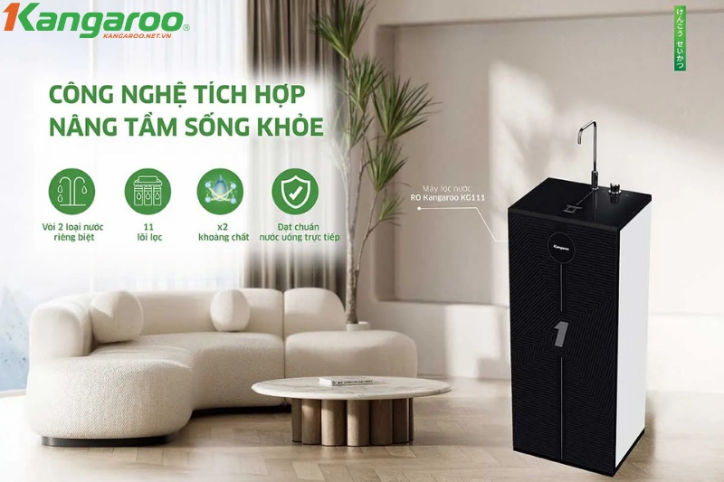 Máy lọc nước Kangaroo Hydrogen KG111