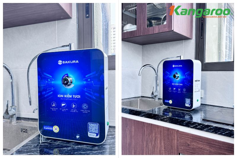 Sản phẩm máy tạo ion kiềm điện phân Sakura SKB200 1