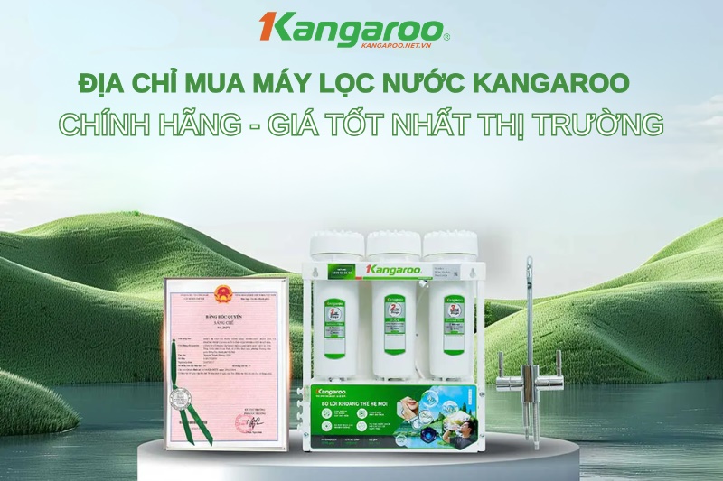 Siêu phẩm máy lọc nước Kangaroo Hydrogen KGRP08K 