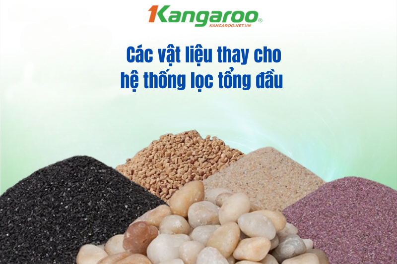 Các vật liệu thay lọc tổng đầu nguồn 