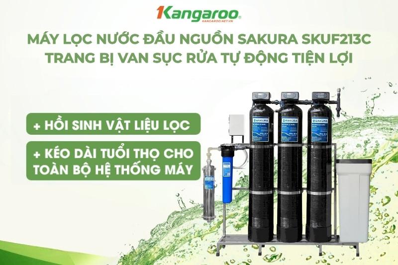 Van sục rửa tự động giúp hồi sinh vật liệu