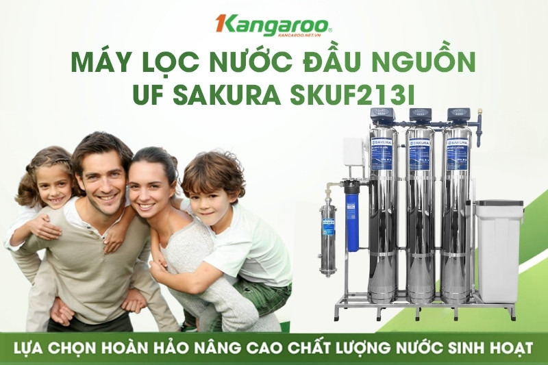 Máy lọc nước đầu nguồn có màng UF Sakura SKUF213I