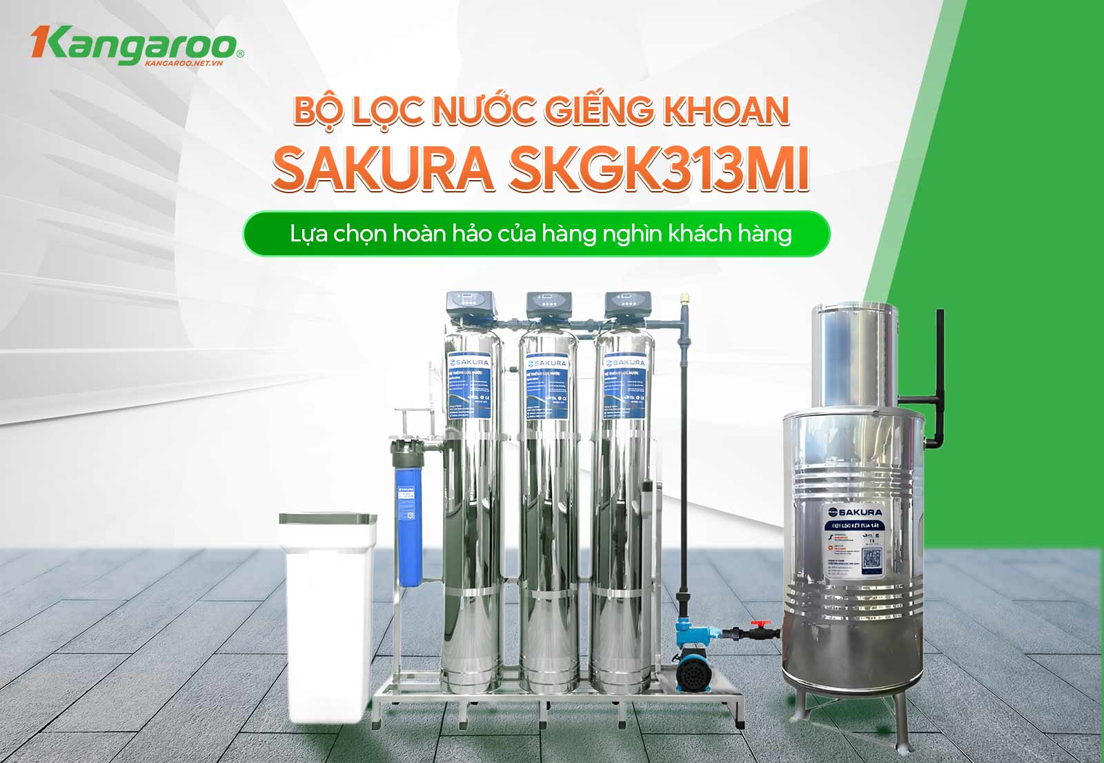 Máy lọc nước Sakura SKGK313MI là lựa chọn của hàng nghìn khách hàng