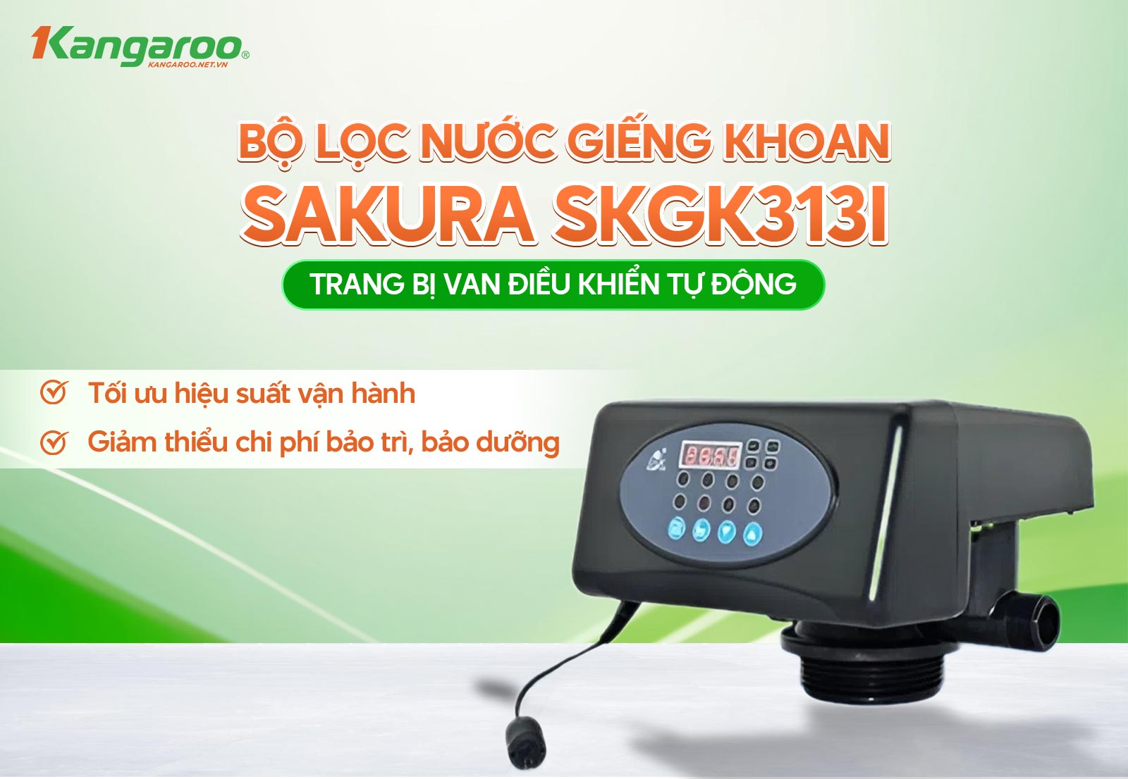 Cơ chế sục rửa tự động Auto van giúp tối ưu chi phí và nâng cao hiệu suất vận hành