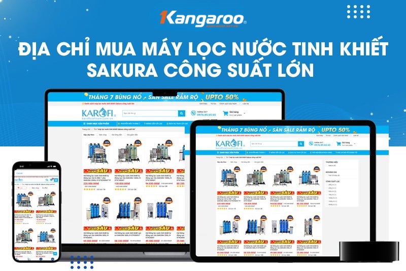 Kangaroo Việt Nam - Địa chỉ mua h&agrave;ng ch&iacute;nh h&atilde;ng