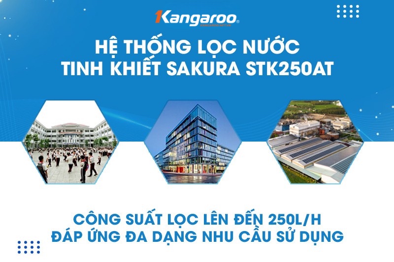 Thiết bị đ&aacute;p ứng tốt nhiều nhu cầu sử dụng nước sạch kh&aacute;c nhau