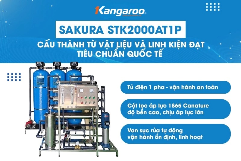 Thiết bị SKTK2000/AT1P sử dụng vật liệu cao cấp, đạt tiêu chuẩn quốc tế
