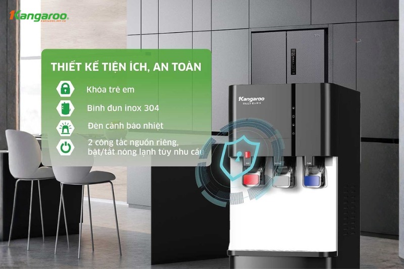 T&iacute;nh năng kh&oacute;a an to&agrave;n ph&ugrave; hợp cho gia đ&igrave;nh đ&ocirc;ng th&agrave;nh vi&ecirc;n