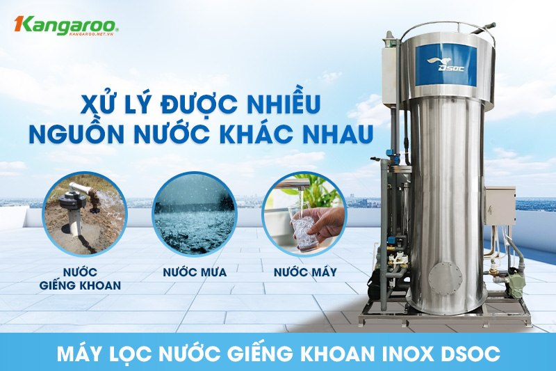 Công suất 50m³/ngày đáp ứng nhu cầu đa dạng