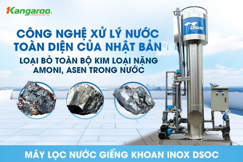 Công nghệ Nhật Bản tăng hiệu quả lọc nước giếng khoan
