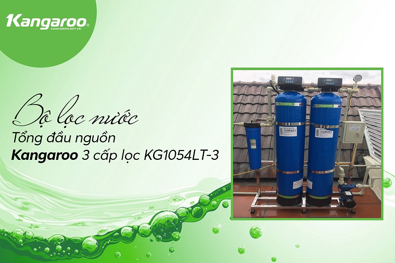 Bộ lọc nước đầu nguồn kangaroo KG1054LT-3