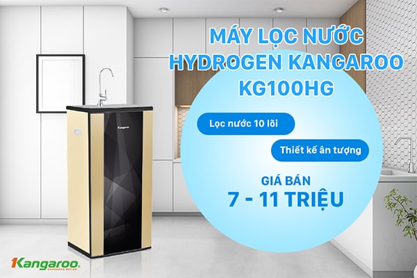 máy lọc nước hydrogen kangaroo kg100hg