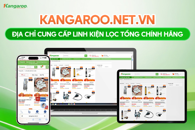 Kangaroo.net.vn - Địa chỉ cung cấp linh kiện lọc tổng chính hãng