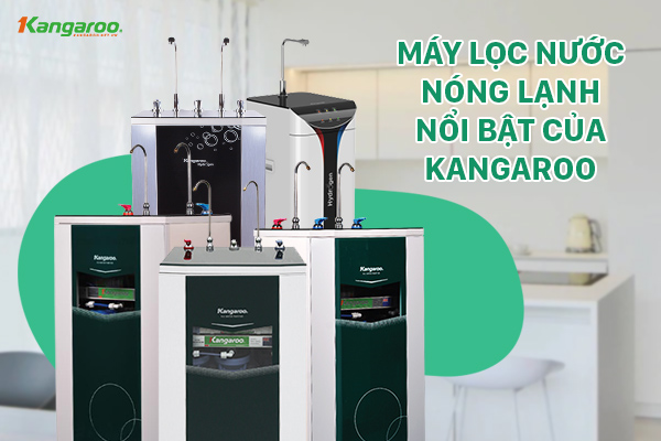 Trên thị trường có nhiều máy lọc nước Kanagaroo nóng lạnh khác nhau