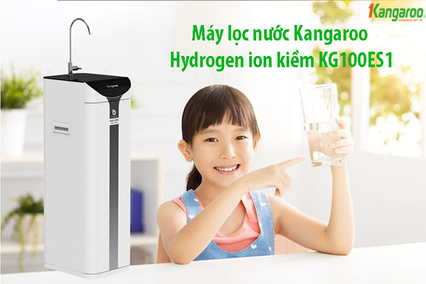 máy lọc nước kangaroo hydrogen ion kiềm kg100es1