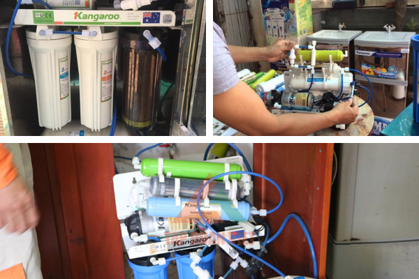 Hình ảnh thực tế máy lọc nước karofi