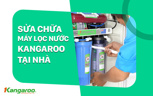 Lựa chọn dịch vụ sửa chữa máy lọc nước tại nhà của Kangaroo Việt Nam