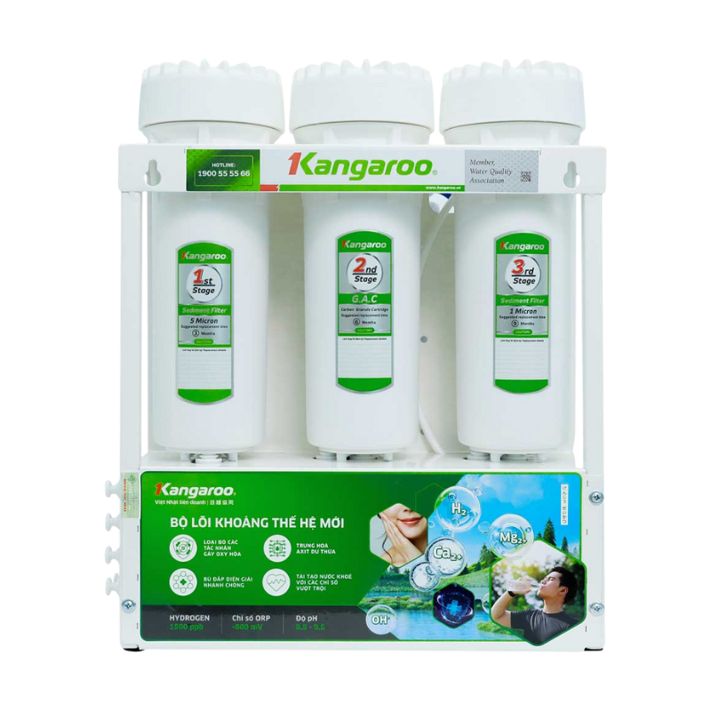 Máy lọc nước Kangaroo Hydrogen KGHP12K - 12 lõi 