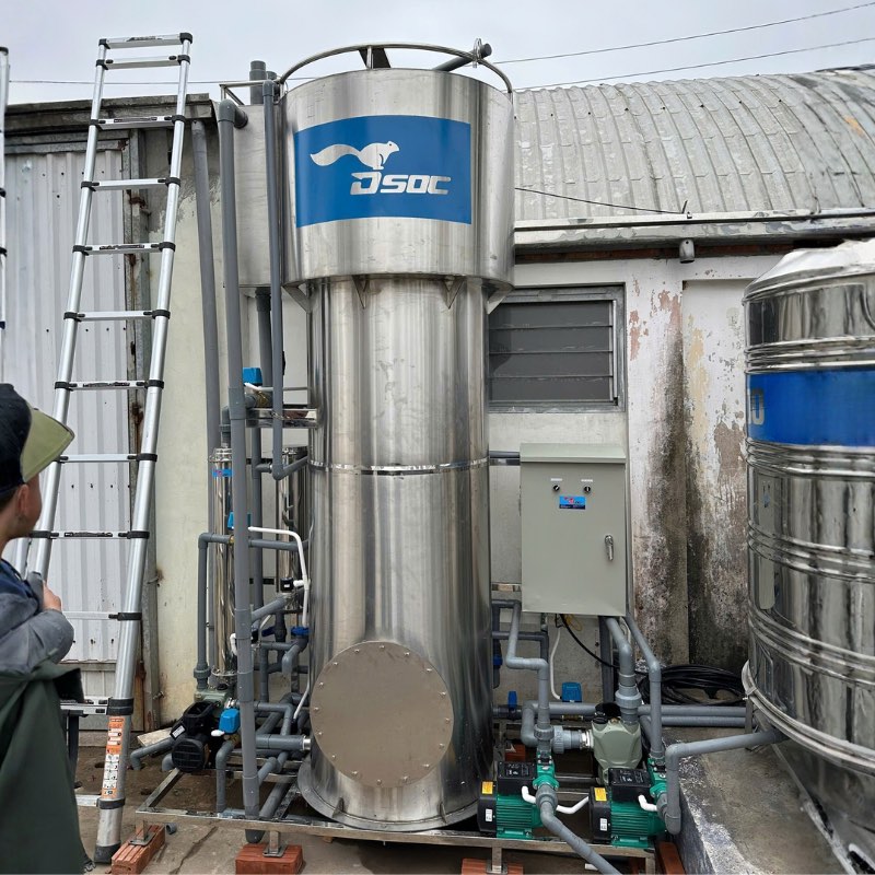 Máy lọc nước giếng khoan công suất 25m3