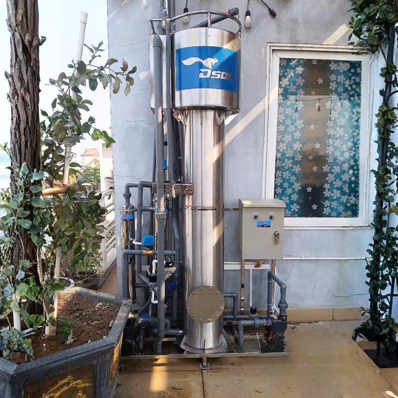 Máy lọc nước giếng khoan Inox công suất 5m3